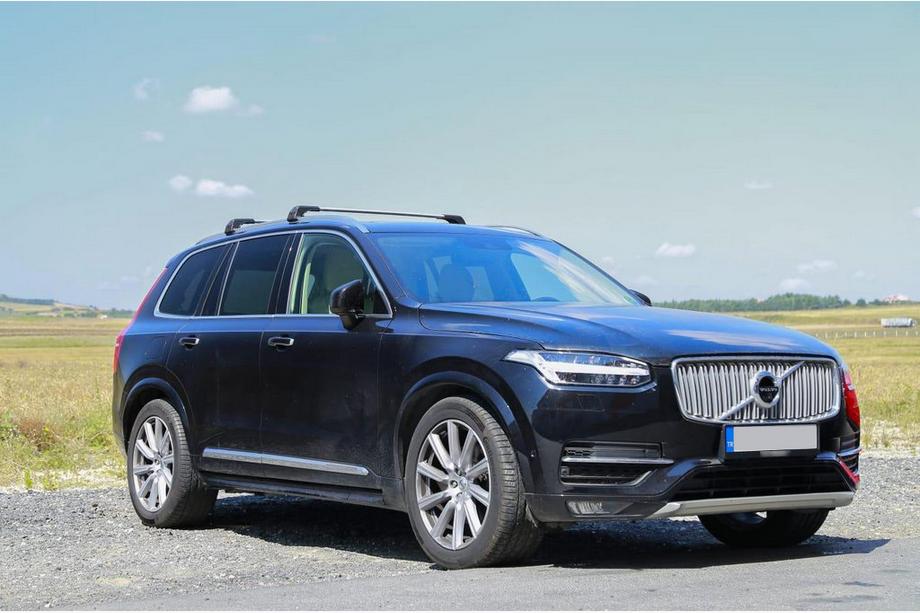 Volvo XC90 2015- Bare portbagaj (transversale) pentru bare longitudinale integrate cu cheie WingCarrier V2 (2 buc) Foto 1