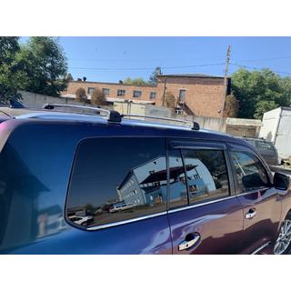Bare portbagaj (transversale) pentru bare longitudinale integrate cu cheie WingCarrier V2 (2 buc) Lexus LX570/450d 2008-2022 foto 2