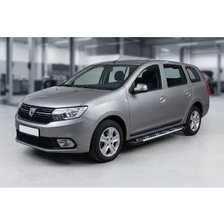 Praguri Laterale Sunrise (2 buc, Aluminiu) Renault Logan MCV 2013-2022 foto 1