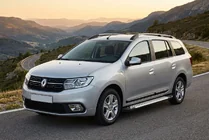 Renault Logan MCV 2013-2022 Praguri laterale Allmond Grey (2 buc, aluminiu) foto 1