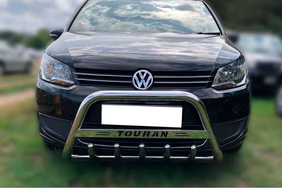 Volkswagen Touran 2010-2015 Bull Bar (Inox) Image
