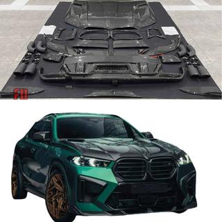 Set body kit pentru X6M F96 LRT-Design Carbon (2023+) foto 3