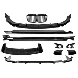 Set body kit Warrior Black V1 (pentru M-Sport 2018-2022) BMW X7 G07 2019- foto 1