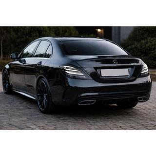 Stopuri spate BlackEdition V2 (2 buc) Mercedes C-сlass W205 2014-2021 foto 1