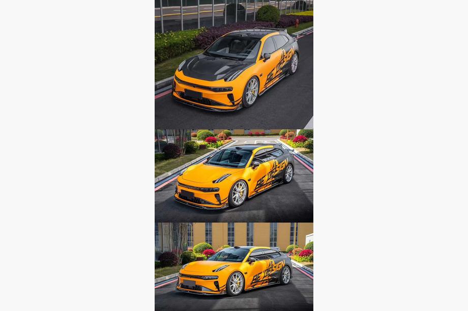 Zeekr 001 2021- Kit caroserie SRS-Style (pentru 2024+, Carbon) Foto 4