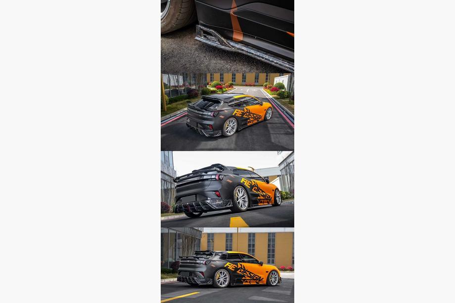 Zeekr 001 2021- Kit caroserie SRS-Style (pentru 2024+, Carbon) Foto 5