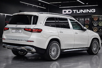 Mercedes GLS X167 2019- Bara spate cu difuzor Maybach GLS600 (2025-Design) foto 1