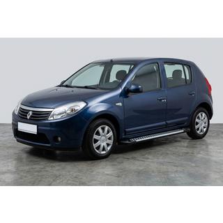 Praguri Laterale Line (2 buc, Aluminiu) Dacia Sandero 2007-2013 foto 1