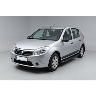 Praguri Laterale Bosphorus Black (2 buc, Aluminiu) Dacia Sandero 2007-2013 foto 1