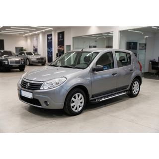 Praguri Laterale Sunrise (2 buc, Aluminiu) Renault Sandero 2007-2013 foto 1