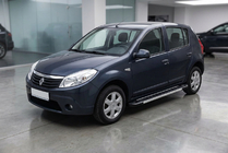 Renault Sandero 2007-2013 Praguri Laterale RedLine V1 (2 buc, Aluminiu) foto 1