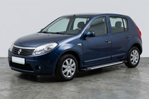 Renault Sandero 2007-2013 Praguri Laterale Line (2 buc, Aluminiu) foto 1