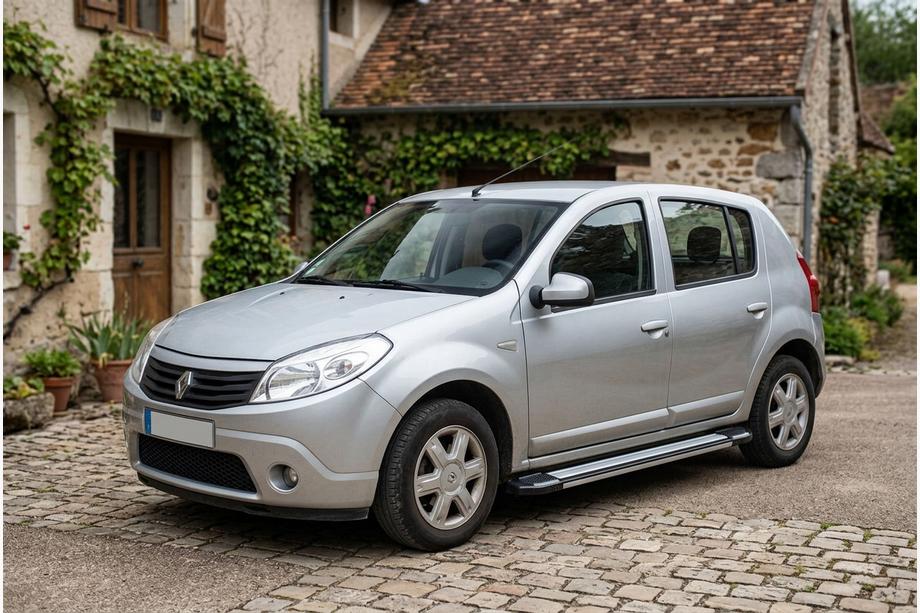 Renault Sandero 2007-2013 Praguri Laterale Rainbow (2 buc, Aluminiu) Image