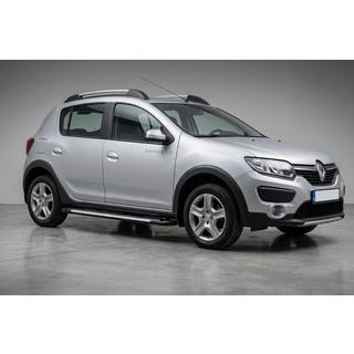 Praguri Laterale Line (2 buc, Aluminiu) Dacia Sandero 2013-2020 foto 1