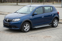 Dacia Sandero 2013-2020 Praguri Laterale Rainbow (2 buc, Aluminiu) foto 1
