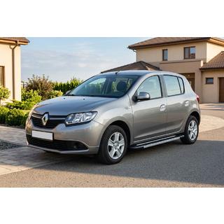 Praguri Laterale RedLine V1 (2 buc, Aluminiu) Renault Sandero 2013-2022 foto 1