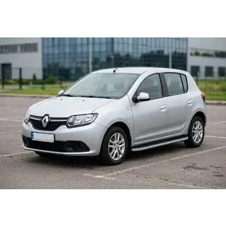 Praguri Laterale Tayga Grey (2 buc, Aluminiu) foto 1