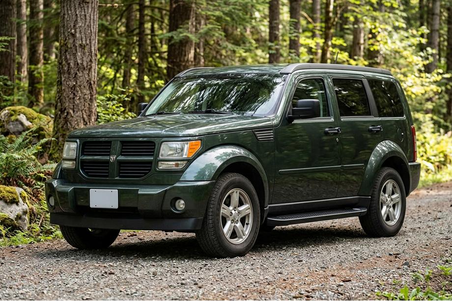 Dodge Nitro 2006-2011 Praguri Laterale Allmond Black (2 buc, Aluminiu) Image