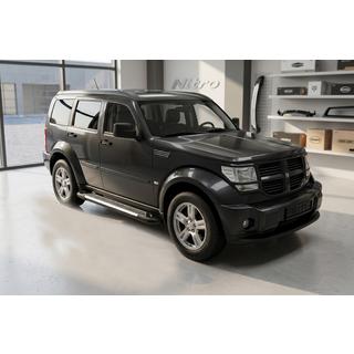 Praguri Laterale Line (2 buc, Aluminiu) Dodge Nitro 2006-2011 foto 1