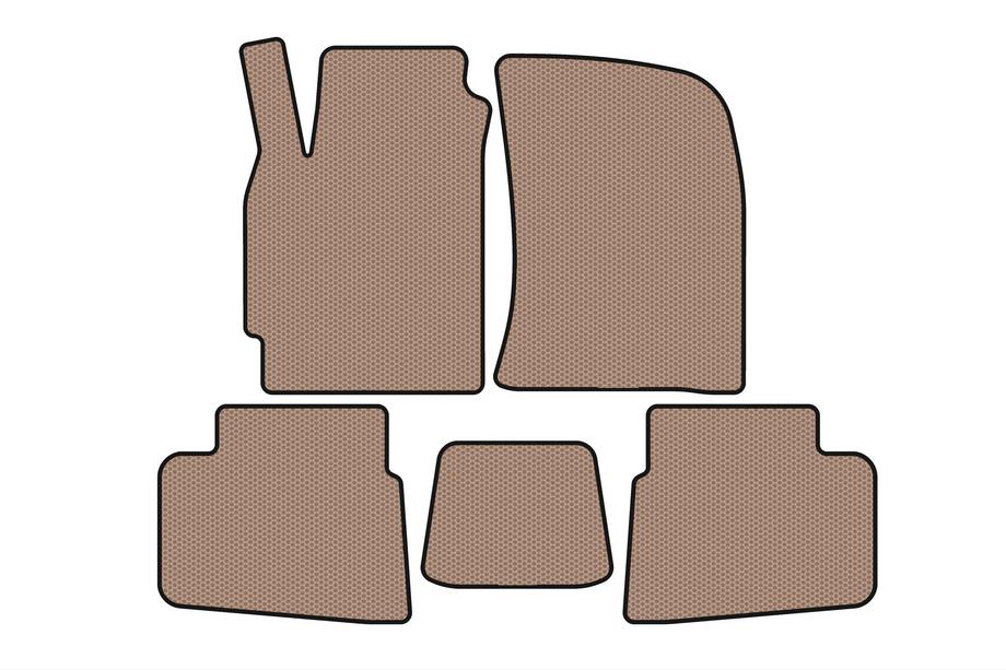 Chevrolet Evanda 2000-2006 Covorase din Cauciuc Carsuit (Bej) Image