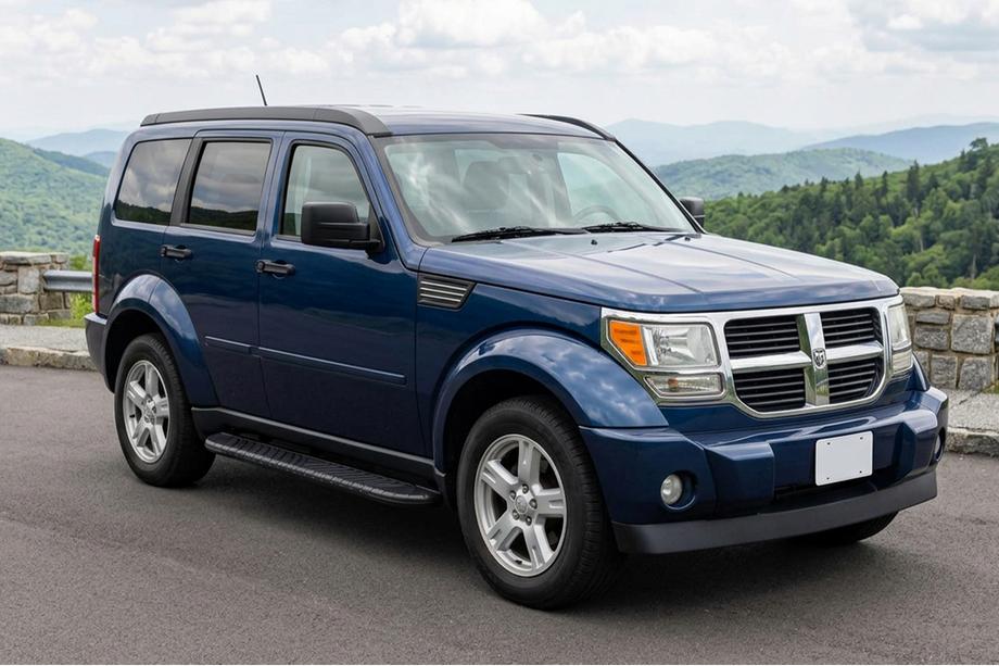 Dodge Nitro 2006-2011 Praguri Laterale Bosphorus Black (2 buc, Aluminiu) Image
