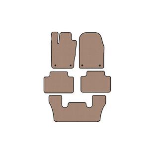Covorase cauciuc Carsuit (3 randuri, bej) Dodge Durango 2010- foto 1