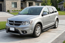 Dodge Journey 2008-2020 Praguri Laterale Allmond Black (2 buc, Aluminiu) foto 1