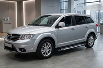 Dodge Journey 2008-2020 Praguri Laterale Sunrise (2 buc, Aluminiu) foto 1