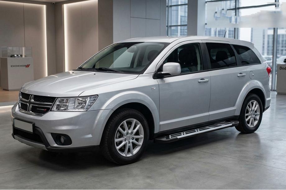 Dodge Journey 2008-2020 Praguri Laterale Sunrise (2 buc, Aluminiu) Image