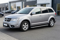 Dodge Journey 2008-2020 Praguri Laterale Maydos V1 (2 buc, Aluminiu si Otel Inoxidabil) foto 1