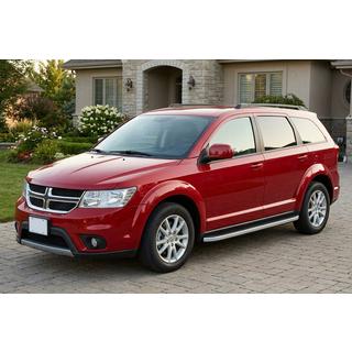 Praguri Laterale Tayga Grey (2 buc, Aluminiu) Dodge Journey 2008-2020 foto 1