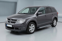 Dodge Journey 2008-2020 Praguri Laterale Rainbow (2 buc, Aluminiu) foto 1