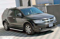 Dodge Journey 2008-2020 Praguri Laterale Fullmond (2 buc, Aluminiu) foto 2