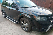 Dodge Journey 2008-2020 Praguri Laterale Fullmond (2 buc, Aluminiu) foto 1
