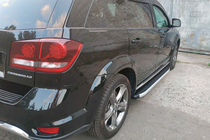 Dodge Journey 2008-2020 Praguri Laterale Fullmond (2 buc, Aluminiu) foto 9