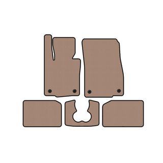 Covorase cauciuc Carsuit (pentru S F55, 5 usi, bej) Mini Cooper F55/56/57 2014-2023 foto 1
