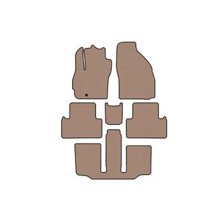 Covorase cauciuc Carsuit (3 randuri, 7 locuri, bej) Mazda 5 2005-2009 foto 1