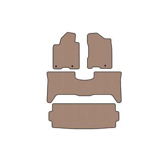 Covorase Cauciuc Carsuit (3 Randuri, 2003-2008 Bej) Nissan Armada 2003-2015 foto 1