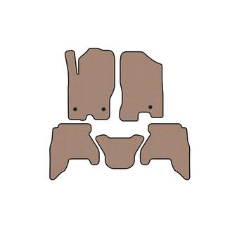Covorase din cauciuc Carsuit V1 (2 randuri, bej, 2010-2014) Nissan Pathfinder R51 2005-2014 foto 1