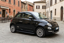 Fiat 500/500L 2013-2022 Praguri Laterale Bosphorus Black (2 buc, Aluminiu) foto 1