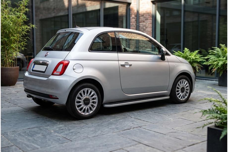 Fiat 500/500L 2013-2022 Praguri Laterale Tayga Grey (2 buc, Aluminiu) Image