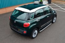 Fiat 500/500L 2013-2022 Praguri Laterale Fullmond (2 buc, Aluminiu) foto 5