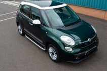 Fiat 500/500L 2013-2022 Praguri Laterale Fullmond (2 buc, Aluminiu) foto 3