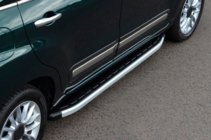 Fiat 500/500L 2013-2022 Praguri Laterale Fullmond (2 buc, Aluminiu) foto 1