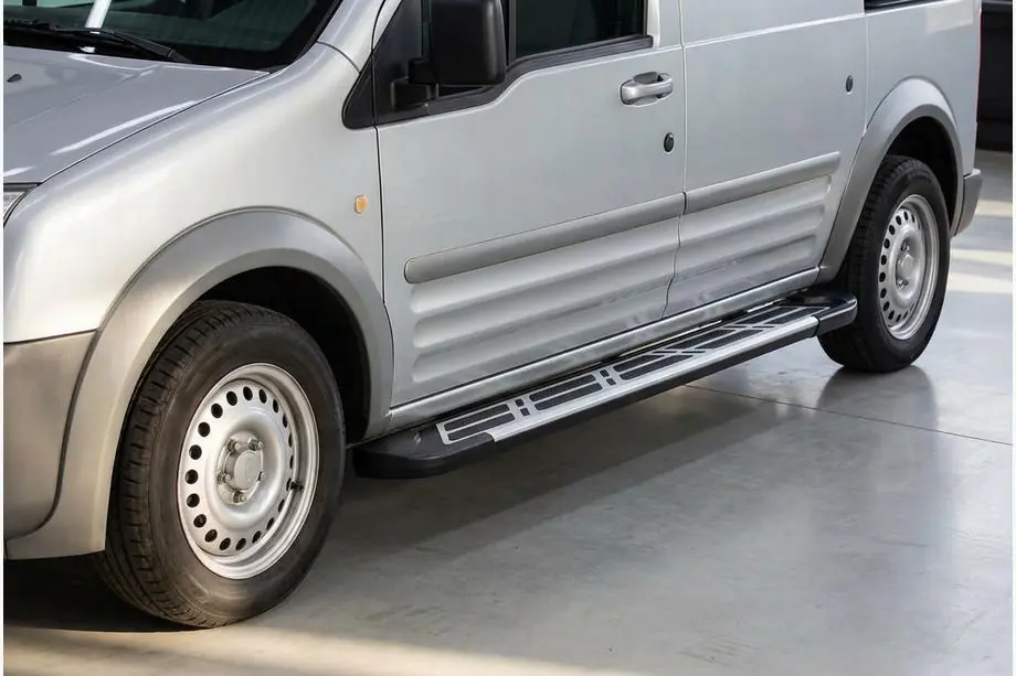 Ford Connect 2002–2006 Praguri Laterale Sunrise (2 buc, Aluminiu) Maxi Ampatament Image