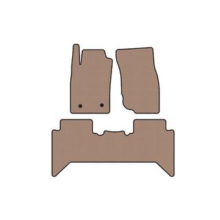 Covorase Cauciuc Carsuit V2 (Bej) Toyota Hilux 2006-2015 foto 1