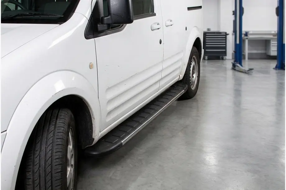 Ford Connect 2010-2013 Praguri Laterale Duru (2 buc, Aluminiu) Maxi Ampatament Image