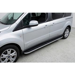 Praguri Laterale Tayga Grey (2 buc, Aluminiu) foto 1