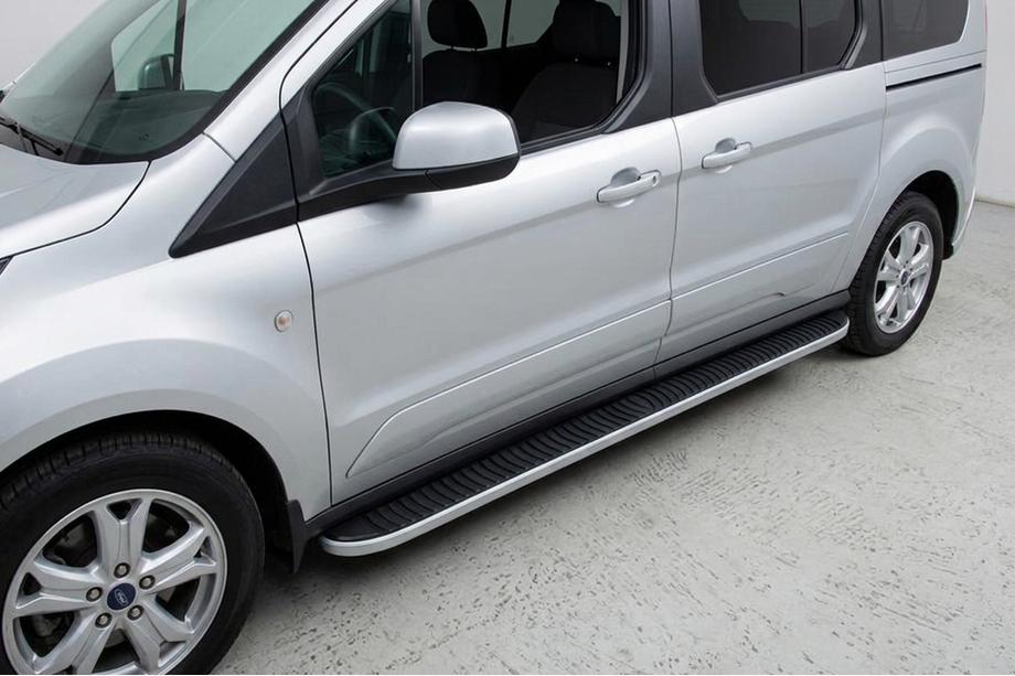 Ford Connect 2014-2021 Praguri Laterale Tayga Grey (2 buc, Aluminiu) Image