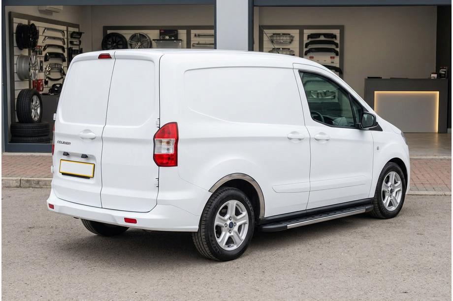 Ford Courier 2014-2023 Praguri Laterale Duru (2 buc, Aluminiu) Image